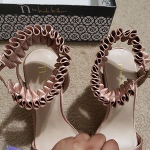Nicole Miller | Shoes | Nicole Miller Blush Heels | Poshmark